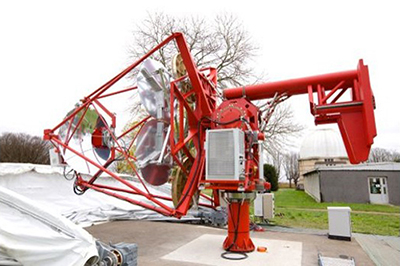 パリ天文台に設置された GCT 試作望遠鏡