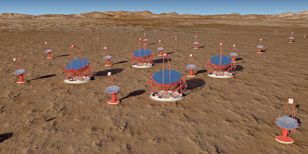 A Conceptual Image of the Cherenkov Telescope Array